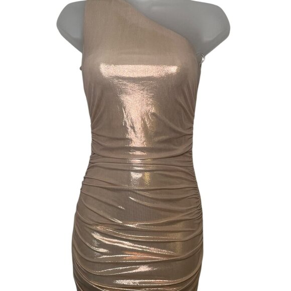 Retrofete Shannon Dress Latte XS Stretchy Bodycon NWT $698 - Picture 6 of 10